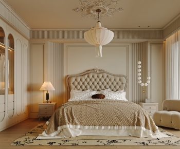 French Style Bedroom-ID:409207118