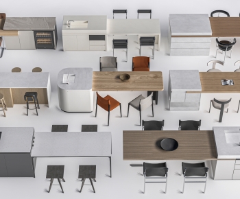 Modern Dining Table And Chairs-ID:352592959