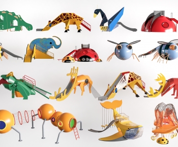 Modern Equipment For Children-ID:739610911