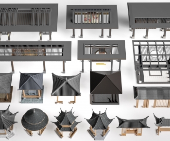 New Chinese Style Pavilion-ID:555840026