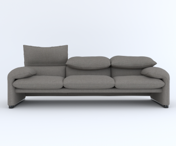 Modern Three-seat Sofa-ID:522814995