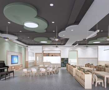 Modern Kindergarten Classrooms-ID:135164024