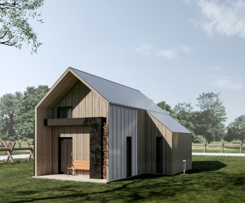 Modern Building Appearance-ID:216625931