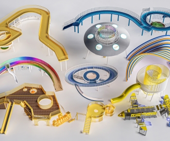 Modern Equipment For Children-ID:342291124
