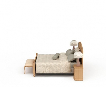 European Style Double Bed-ID:737325913