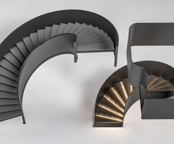 Modern Rotating Staircase-ID:899148944