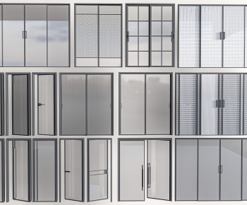 Modern Double Door-ID:400691065