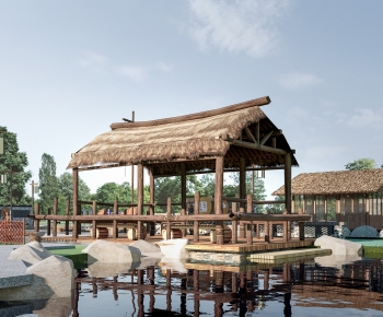 New Chinese Style Pavilion-ID:933634041
