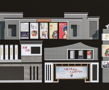New Chinese Style Landscape Wall-ID:672075992