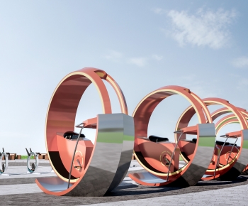 Modern Fitness Equipment-ID:489600907