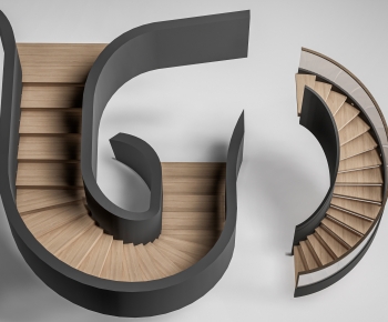 Modern Rotating Staircase-ID:786950658