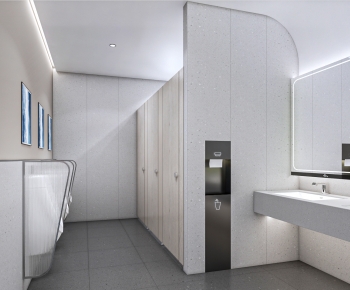 Modern Public Toilet-ID:421926028