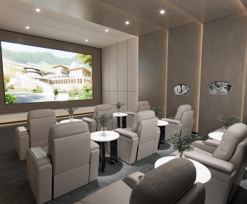 Modern Audiovisual Room-ID:745927109