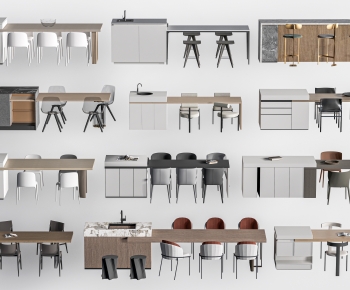 Modern Dining Table And Chairs-ID:151913888