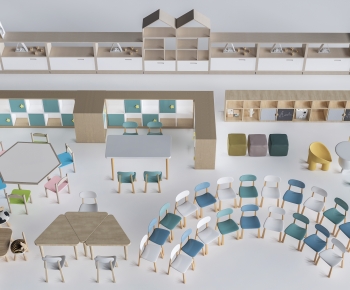 Modern Children's Table/chair-ID:486493119