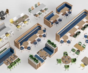 Modern Dining Table And Chairs-ID:696666006