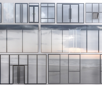 Modern Double Door-ID:119394065