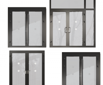 Modern Double Door-ID:122035038