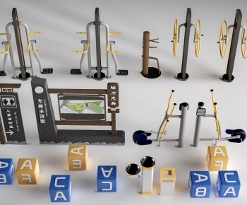 Modern Fitness Equipment-ID:987138032