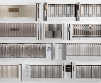 Modern Fence-ID:505243069