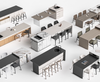 Modern Dining Table And Chairs-ID:878638981