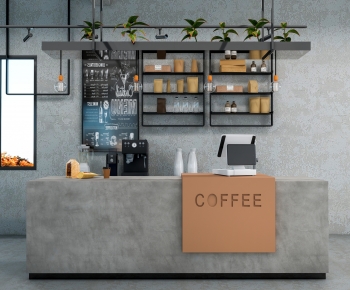 Modern Reception Desk-ID:811758045