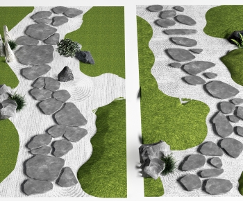 Chinese Style Garden-ID:743920096