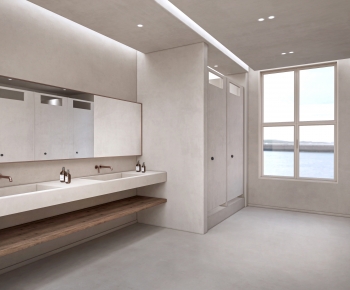Modern Public Toilet-ID:720726017