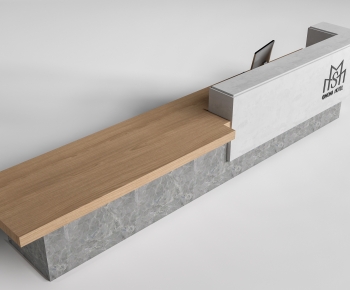 Modern Reception Desk-ID:657874119