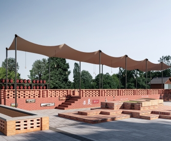 Modern Park Landscape-ID:703940453