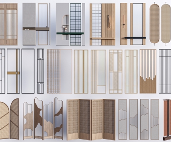 Modern Metal Screen Partition-ID:754353055