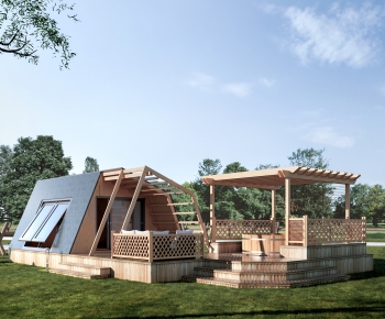 Modern Building Appearance-ID:312886003