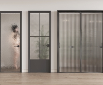 Modern Single Door-ID:117626918