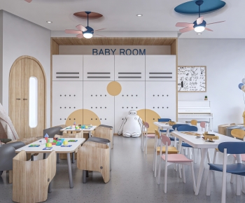 Modern Kindergarten Classrooms-ID:118079909