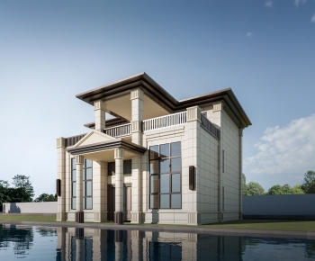 New Chinese Style Detached Villa-ID:500377897