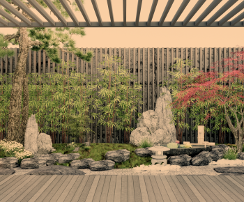 Japanese Style Courtyard/landscape-ID:140428073