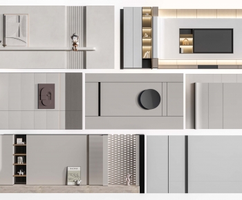 Modern TV Wall-ID:679070006