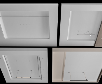 Modern Suspended Ceiling-ID:400684126