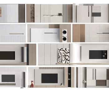 Modern TV Wall-ID:923300031