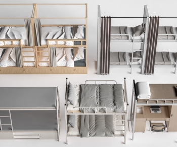 Modern Bunk Bed-ID:527894028