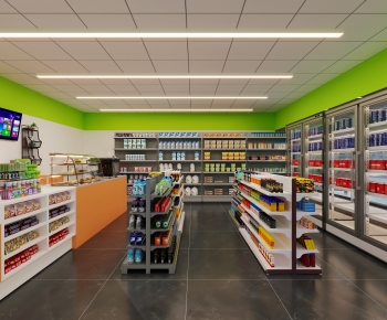 Modern Shopping Malls And Supermarkets-ID:170006995