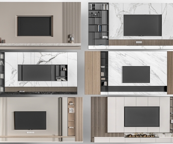 Modern TV Wall-ID:909390939