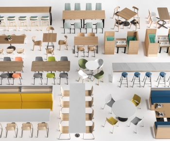 Modern Dining Table And Chairs-ID:776890996