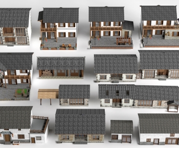 New Chinese Style Residential Building-ID:617373948