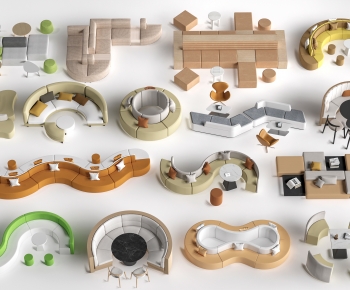 Modern Card Seat Sofa-ID:925434118