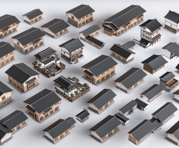 New Chinese Style Residential Building-ID:130585913