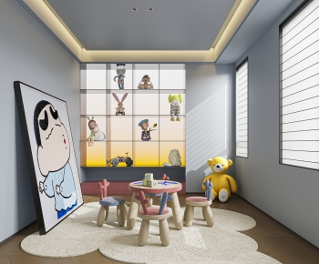 Modern Children's Room Activity Room-ID:984617956