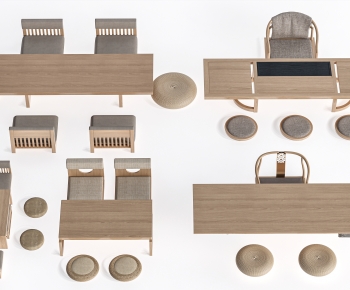 Modern Tea Tables And Chairs-ID:838866009