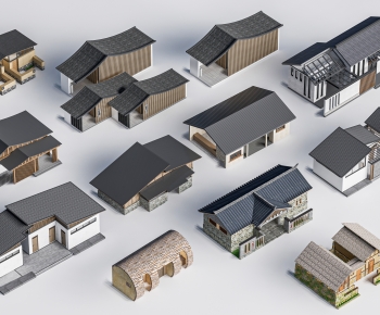 New Chinese Style Public Building-ID:600929986
