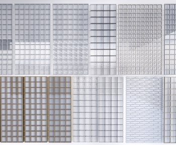 Modern Glass Screen Partition-ID:190977109